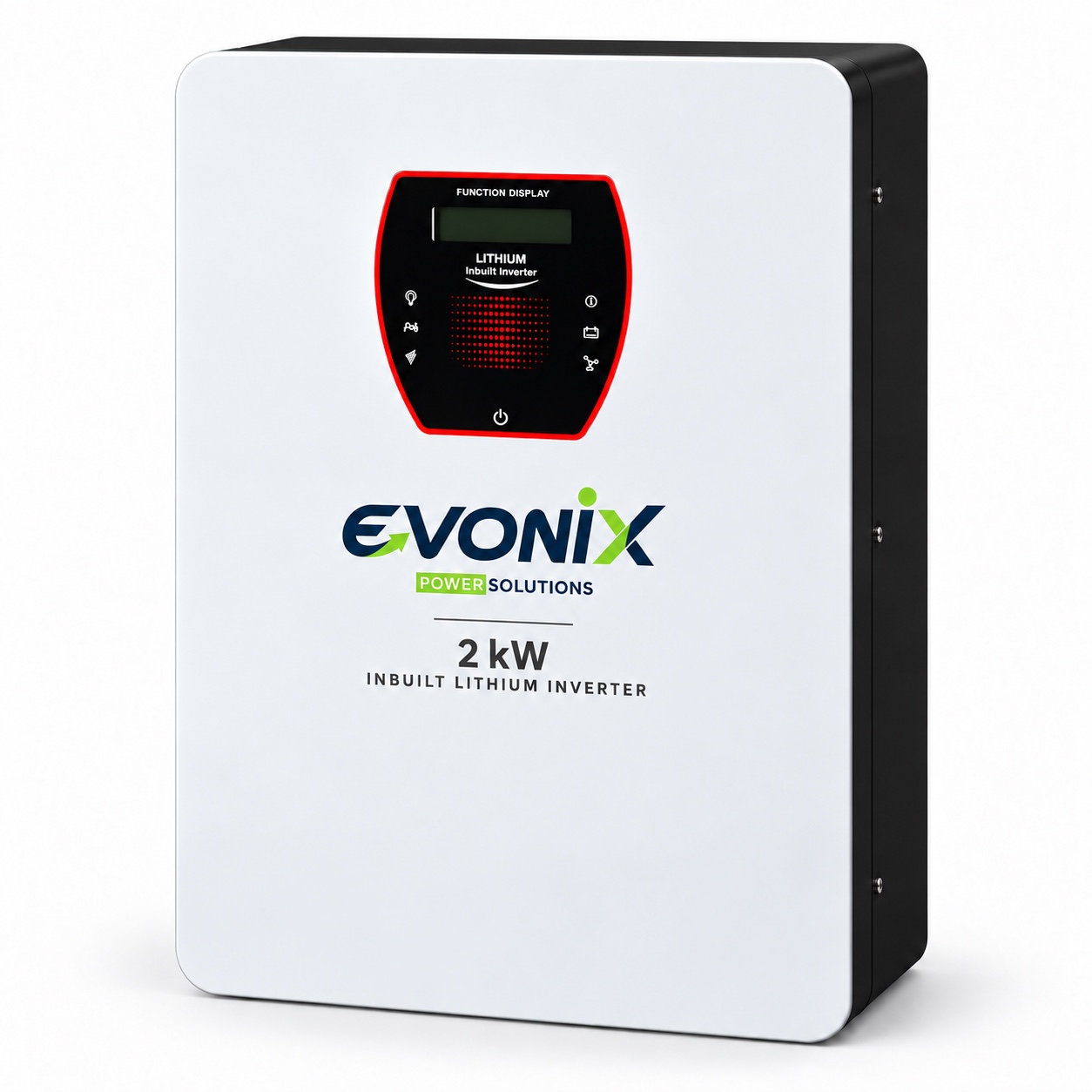 EVONIX 2kW inverter with inbuilt lithium battery